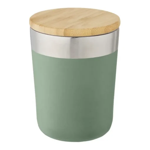 Gift Campaign Bicchiere termico acciaio coperchio in bambù 330ml Organic Cover> Bicchieri Termici Personalizzati