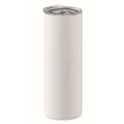 Gift Campaign Bicchiere termico cilindrico con coperchio di plastica 590ml Sublim> Bicchieri Termici Personalizzati