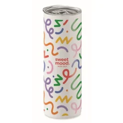 Gift Campaign Bicchiere termico cilindrico con coperchio di plastica 590ml Sublim></noscript> Bicchieri Termici Personalizzati