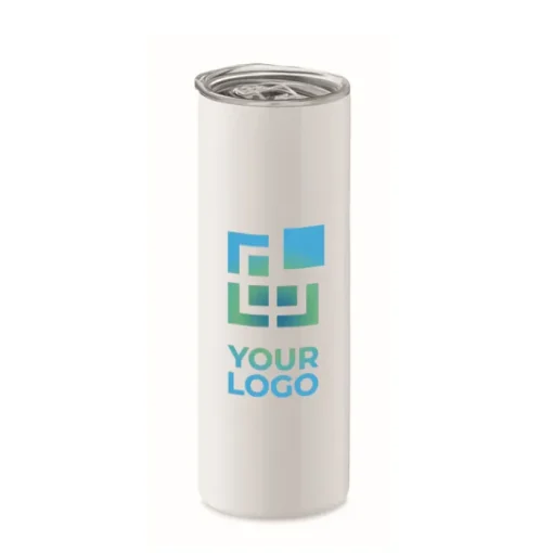 Gift Campaign Bicchiere termico cilindrico con coperchio di plastica 590ml Sublim> Bicchieri Termici Personalizzati