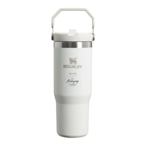 Gift Campaign Bicchiere termico con cannuccia Stanley IceFlow™ in acciaio inox 890ml> Bicchieri Termici Personalizzati