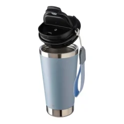 Gift Campaign Bicchiere termico con cinturino coordinato e coperchio nero da 500 ml></noscript> Bicchieri Termici Personalizzati