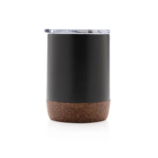 Gift Campaign Bicchiere termico con logo e fondo in ​​sughero 180ml Eco Cork Small> Gadget Ecologici|Bicchieri Termici Personalizzati