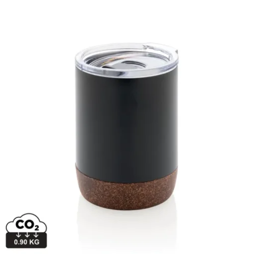 Gift Campaign Bicchiere termico con logo e fondo in ​​sughero 180ml Eco Cork Small> Gadget Ecologici|Bicchieri Termici Personalizzati
