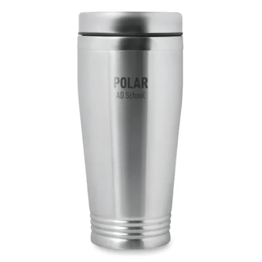 Gift Campaign Bicchiere termico da viaggio in acciaio con logo 400ml Executive> Bicchieri Termici Personalizzati