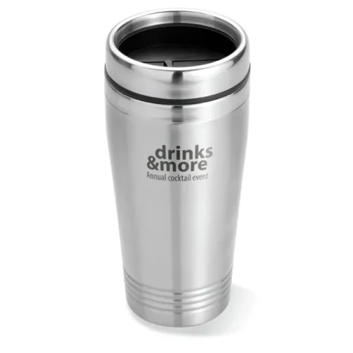 Gift Campaign Bicchiere termico da viaggio in acciaio con logo 400ml Executive> Bicchieri Termici Personalizzati