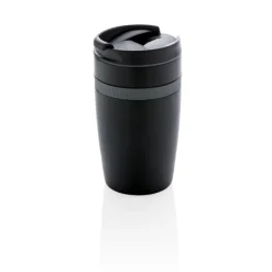 Gift Campaign Bicchiere termico d'asporto con isolamento sottovuoto 280ml Strip> Bicchieri Termici Personalizzati