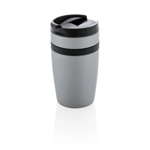 Gift Campaign Bicchiere termico d'asporto con isolamento sottovuoto 280ml Strip> Bicchieri Termici Personalizzati