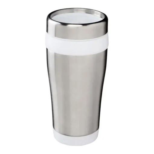 Gift Campaign Bicchiere termico in acciaio inox riciclato con tappo a vite 410ml> Bicchieri Termici Personalizzati