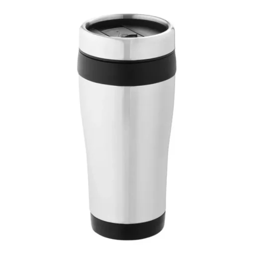 Gift Campaign Bicchiere termico in acciaio inox riciclato con tappo a vite 410ml> Bicchieri Termici Personalizzati