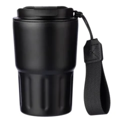 Gift Campaign Bicchiere termico in acciaio verniciato a polvere con laccetto 320ml> Bicchieri Termici Personalizzati