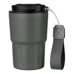 Gift Campaign Bicchiere termico in acciaio verniciato a polvere con laccetto 320ml> Bicchieri Termici Personalizzati