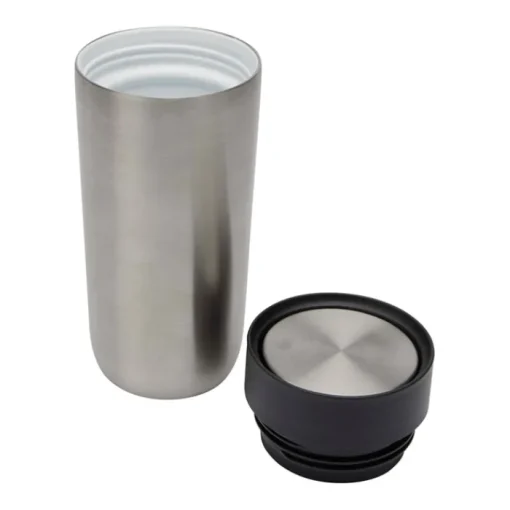 Gift Campaign Bicchiere termico in acciaio inossidabile apertura a pulsante 350ml> Bicchieri Termici Personalizzati