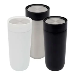Gift Campaign Bicchiere termico in acciaio inossidabile apertura a pulsante 350ml></noscript> Bicchieri Termici Personalizzati
