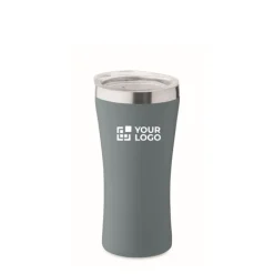 Gift Campaign Bicchiere termico in acciaio riciclato con coperchio trasparente 160ml></noscript> Bicchieri Termici Personalizzati