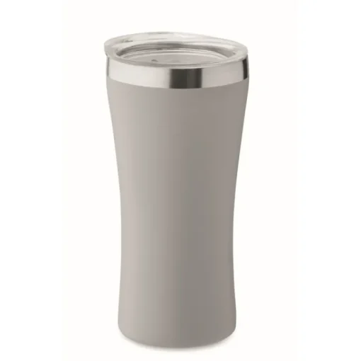 Gift Campaign Bicchiere termico in acciaio riciclato con coperchio trasparente 160ml> Bicchieri Termici Personalizzati