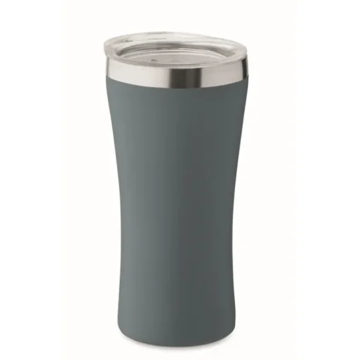 Gift Campaign Bicchiere termico in acciaio riciclato con coperchio trasparente 160ml> Bicchieri Termici Personalizzati
