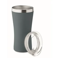 Gift Campaign Bicchiere termico in acciaio riciclato con coperchio trasparente 160ml></noscript> Bicchieri Termici Personalizzati
