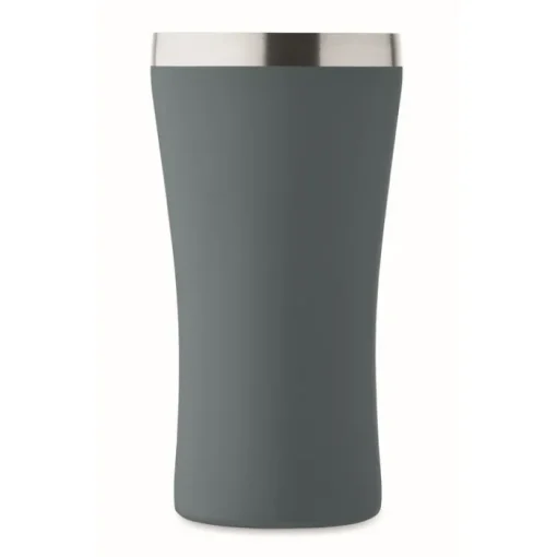 Gift Campaign Bicchiere termico in acciaio riciclato con coperchio trasparente 160ml> Bicchieri Termici Personalizzati