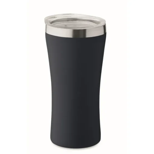 Gift Campaign Bicchiere termico in acciaio riciclato con coperchio trasparente 160ml> Bicchieri Termici Personalizzati