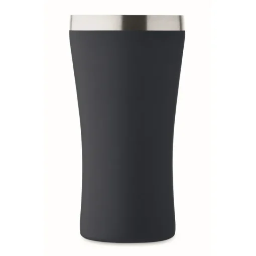 Gift Campaign Bicchiere termico in acciaio riciclato con coperchio trasparente 160ml> Bicchieri Termici Personalizzati