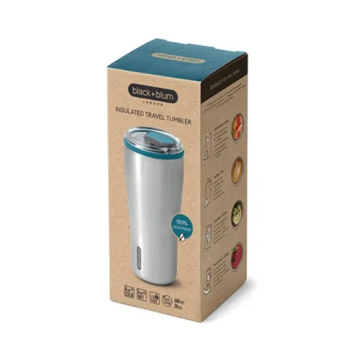 Gift Campaign Bicchiere termico in acciaio inox antigoccia Black+Blum da 600ml> Bicchieri Termici Personalizzati