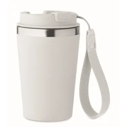 Gift Campaign Bicchiere termico in acciaio inox con laccetto da trasporto 350ml> Bicchieri Take Away