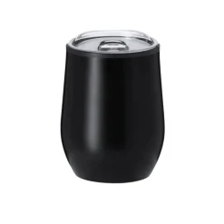 Gift Campaign Bicchiere termico in acciaio inox con coperchio trasparente 330 ml><noscript><img width=