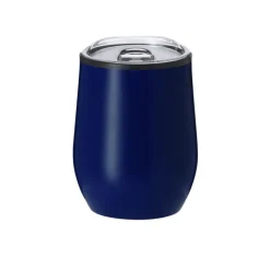 Gift Campaign Bicchiere termico in acciaio inox con coperchio trasparente 330 ml><noscript><img width=