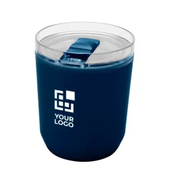 Gift Campaign Bicchiere termico in plastica riciclata dal design essenziale 180ml></noscript> Bicchieri Termici Personalizzati