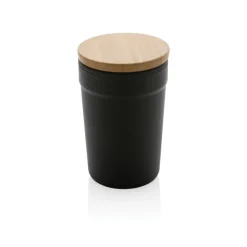 Gift Campaign Bicchiere termico in PP riciclato certificato e bambù 300ml EcoBrew> Gadget Ecologici|Bicchieri Termici Personalizzati