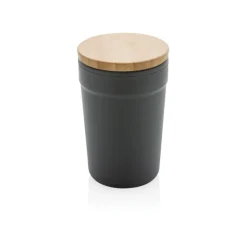 Gift Campaign Bicchiere termico in PP riciclato certificato e bambù 300ml EcoBrew> Gadget Ecologici|Bicchieri Termici Personalizzati