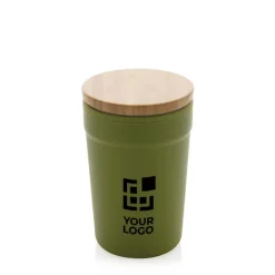 Gift Campaign Bicchiere termico in PP riciclato certificato e bambù 300ml EcoBrew></noscript> Gadget Ecologici|Bicchieri Termici Personalizzati