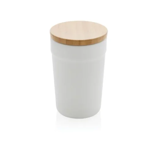 Gift Campaign Bicchiere termico in PP riciclato certificato e bambù 300ml EcoBrew> Gadget Ecologici|Bicchieri Termici Personalizzati