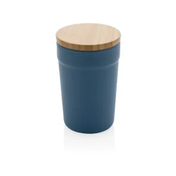 Gift Campaign Bicchiere termico in PP riciclato certificato e bambù 300ml EcoBrew></noscript> Gadget Ecologici|Bicchieri Termici Personalizzati