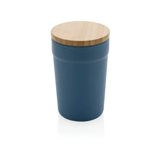 Gift Campaign Bicchiere termico in PP riciclato certificato e bambù 300ml EcoBrew> Gadget Ecologici|Bicchieri Termici Personalizzati