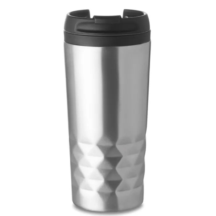Gift Campaign Bicchiere termico personalizzato con motivo geometrico 280ml Trilliant> Bicchieri Termici Personalizzati