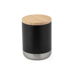 Gift Campaign Bicchiere termico piccolo in acciaio con tappo in bambù 370ml Scandi></noscript> Bicchieri Termici Personalizzati