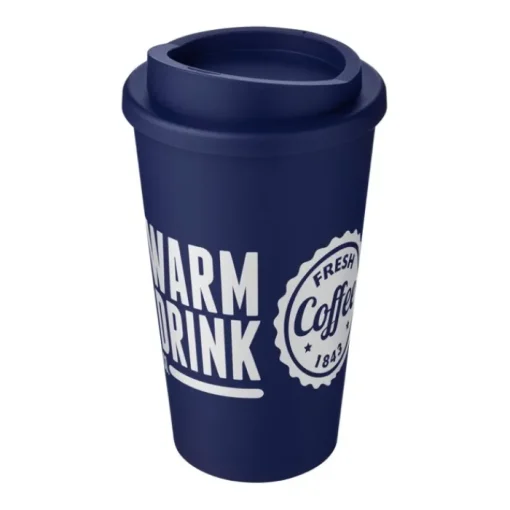 Gift Campaign Bicchiere termico riciclabile tappo vite 350ml Takeaway Americano> Bicchieri Take Away