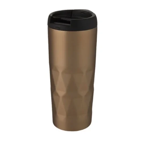 Gift Campaign Bicchiere termico take away con design geometrico 450ml Prism> Bicchieri Termici Personalizzati