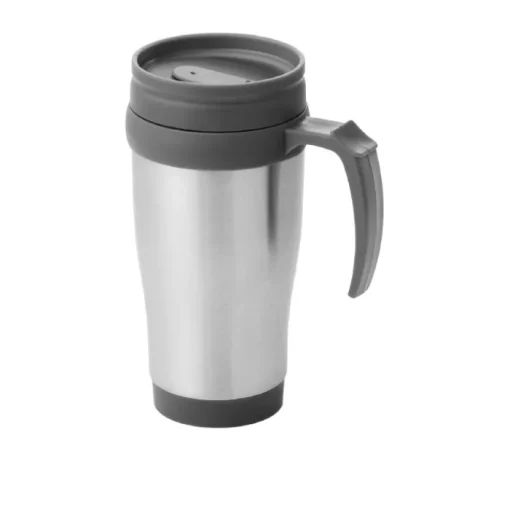 Gift Campaign Bicchiere termico take away con manico colorato 400ml Barista> Bicchieri Termici Personalizzati