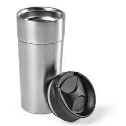 Gift Campaign Bicchiere termico takeaway con tappo ad apertura scorrevole da 410 ml> Bicchieri Termici Personalizzati