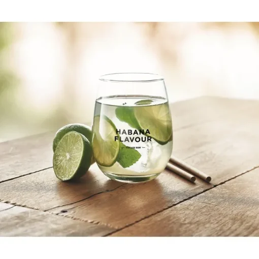 Gift Campaign Bicchieri con logo personalizzato in vetro 420ml Riutilizzabile> Bicchieri Di Vetro Personalizzati
