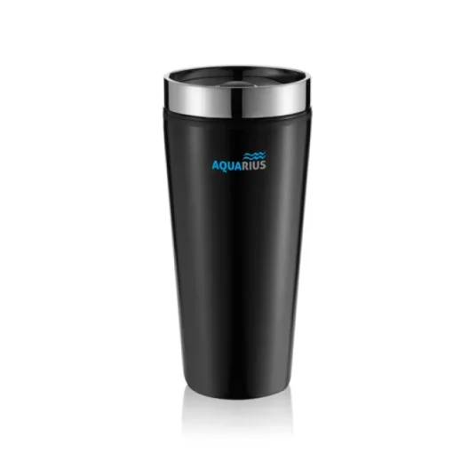 Gift Campaign Bicchieri da viaggio con logo in acciaio ed interno in PP 350ml Spot> Bicchieri Termici Personalizzati