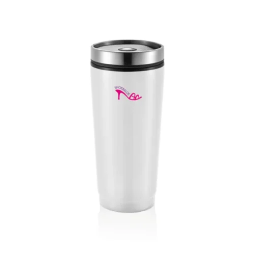Gift Campaign Bicchieri da viaggio con logo in acciaio ed interno in PP 350ml Spot> Bicchieri Termici Personalizzati