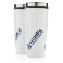 Gift Campaign Bicchieri da viaggio con logo in acciaio ed interno in PP 350ml Spot></noscript> Bicchieri Termici Personalizzati
