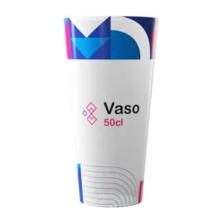 Gift Campaign Bicchieri di plastica personalizzati in polipropilene da 400ml Social> Bicchieri Di Plastica Personalizzati