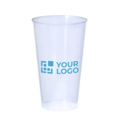 Gift Campaign Bicchieri di plastica personalizzati traslucidi da 450 ml> Bicchieri Di Plastica Personalizzati