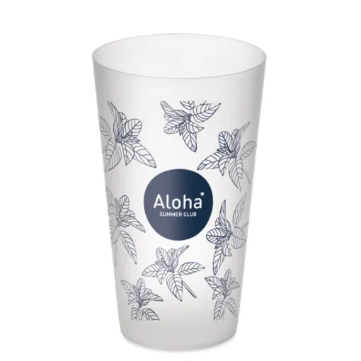 Gift Campaign Bicchieri personalizzati economici con finitura opaca 500ml Concert> Bicchieri Di Plastica Personalizzati