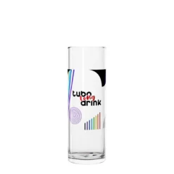 Gift Campaign Bicchieri personalizzati riutilizzabili in SMMA 230ml Large> Bicchieri Di Plastica Personalizzati